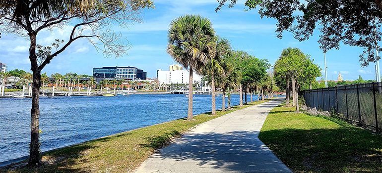 River walk in Tampa
