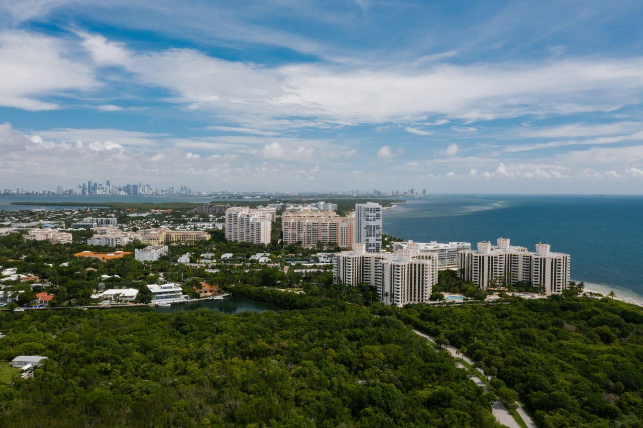 Aerial view of Orlando