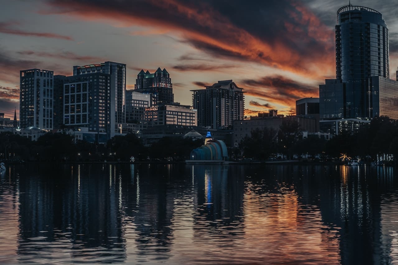 Orlando during the night