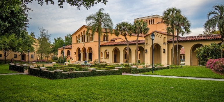 Rollins College as one of the reasons why Winter Park FL is famous in Orlando