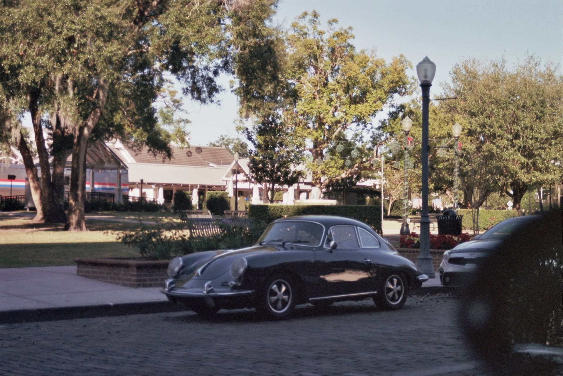 old-timer parked on the street of Winter Park