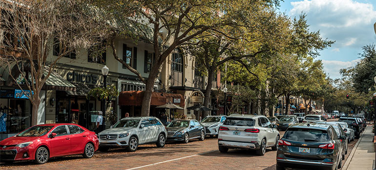 Winter Park shopping district