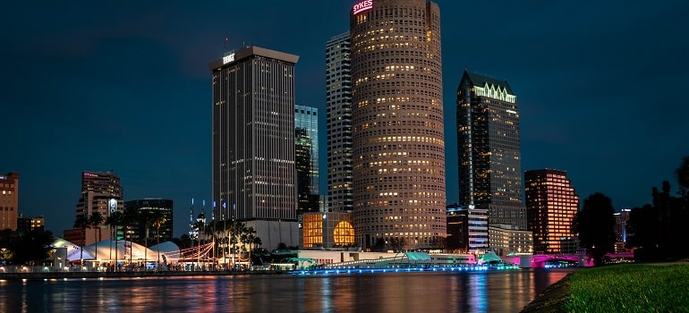 Tampa at night