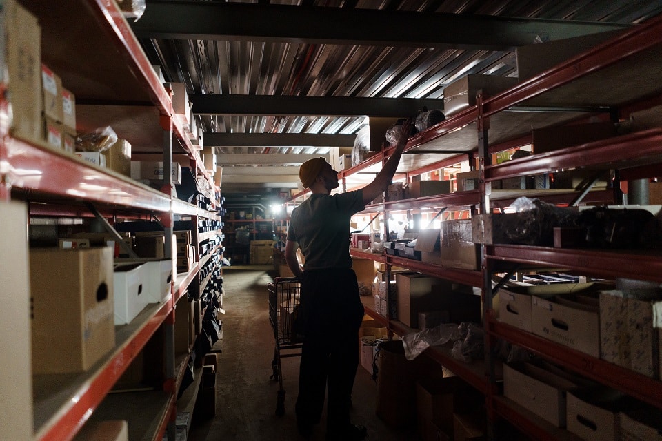 a man exploring storage options in Florida